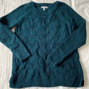 Teal Sonoma sweater